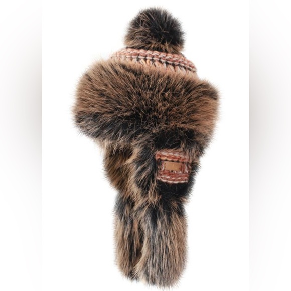 Starling Hats Bajka Faux Fur Unisex Earflap Hat - Picture 2 of 9